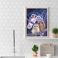 thumbnail image 3 of Taladro cuadrado completo hecho a mano 5D animales noche dibujo Kit DIY arte diamante pintura Likrtyny Arte deco, 3 of 9