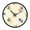 Clown, variant on Indoor 12' Voice-Activated Luminous Decoration Wall Clock With LED Night Light Clown