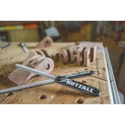 Kutzall Original Half-Round Hand Rasp, 6, Coarse, Hr6330