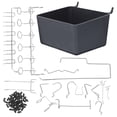 thumbnail image 1 of HEALEEP 120pcs Pegboard Organizer for Tools Heavy Duty Assorted Color Storage, 1 of 8