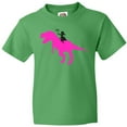 thumbnail image 3 of Inktastic Princess Riding Her T-Rex Youth T-Shirt, 3 of 5