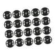 thumbnail image 3 of 20 carretes de tiras de luces LED, rollos de luces para tiras de luces LED de 7", resistentes, protectores, redondos, profesionales, negros 10 mm, 3 of 8