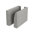 thumbnail image 2 of HONBAY Side Armrest Module for Modular Sofa, Pair of Armrests for Sectional Modular Couch, Grey, 2 of 5