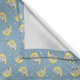 thumbnail image 3 of Ambesonne Goodnight Kitchen Curtains, Dreams Teddy Bears Moon, 55"x45", Pale Azure Blue Dust, 3 of 3