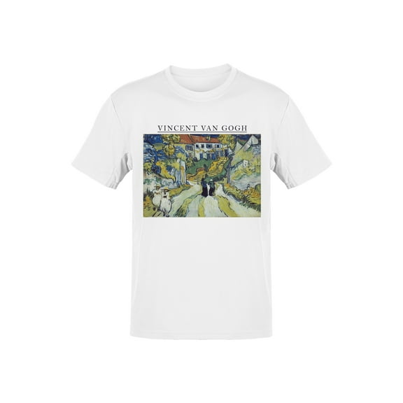 Van Gogh's Country Lane Art Men's T-shirt