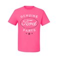 thumbnail image 2 of Vintage Distressed Genuine Ford Parts Cars and Trucks Men's Graphic T-Shirt, Neon Pink, 3XL, 2 of 3