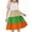 Orange, variant on 4-5 Years Little Girls Sleeveless Dresses Summer Cotton Casual Skater Swing Twirly Sundress
