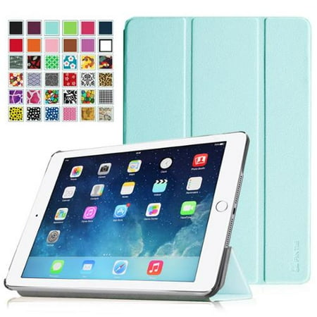 fintie ipad air 2 case - ultra slim stand case with auto wake / sleep feature for apple ipad air 2 (ipad 6),