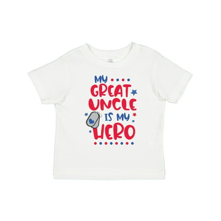 

Inktastic Memorial Day My Great Uncle is My Hero Gift Toddler Boy or Toddler Girl T-Shirt