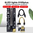 thumbnail image 4 of maskred PCI-E 1x to 6x Exender Board USB Card Module Portable Desktop PC Adapter with LED Indicator Electric Accessories Type 2 1Set, 4 of 6