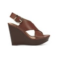 thumbnail image 2 of INC Womens Vera  Open Toe Slingback Wedge Sandals, 2 of 3