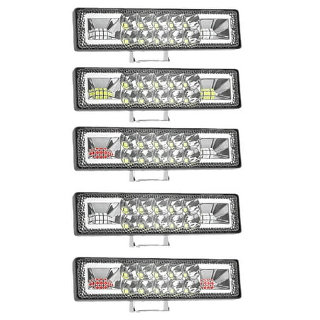 

Strobe Light Bar|6inch LED Warning Flashing Light Bar|48W Flood Light Spotlight Roof Top Mini Strobe Light For Construction Vehicles Trucks Cars Snow Plow Motorcycles