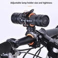 thumbnail image 4 of Guardoinrt Light Holder Plastics Lamps Bracket Multipurpose Rotatable Lamp Mount Replaced Part Supporting Rack Cycling Supplies Black/Orange 1Set, 4 of 6