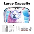 thumbnail image 3 of Alpaca Digital Bag with Oxford Fabric, Waterproof, Charger Pouch, USB Organizer, Electronic Travel Case Organizer, Appliance Cord Organizer, 5.9x9.44x3.14 in., 3 of 6