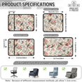 thumbnail image 7 of TSOVTHRID Parrot Rose Print 4 Pieces Recliner Sofa Cover, Non-Slip Recliner Comfy Sofa Slipcover Recliner Cover 1 Seat Couch Protector Soft Furniture Protector Covers with Pocket, 7 of 7