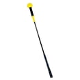 thumbnail image 4 of Entrenador de Swing de Golf, entrenador de Golf para interiores y exteriores, ejercicio portátil para adultos, entrenamiento de Golf, varilla de calen Amarillo, 4 of 8