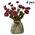 thumbnail image 3 of Coofit 4PCS Artificial Flower Lifelike Calendula Officinalis Fake Flower Faux Flower, 3 of 9
