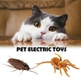 thumbnail image 5 of Pet Interactive Electric Cockroach Spider Toy Battery Operated Joke Playing Pet Vibration Insect Gifts Toy crawling realistic puppy realistic supplies remote dog dog pets pets toy For weighted, 5 of 8