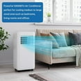thumbnail image 6 of Versatile 3-In-1 10,000 BTU Portable Air Conditioner, Portable AC Units for Rooms with Dehumidifier & Fan, Room Air Conditioner Cools Up To 450 Sq. Ft, Sleep Mode, Remote, Timer, 6 of 7