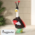 thumbnail image 2 of Gaggleville Love Bug Goose Outfit, Fits Large 23" H Statue, Valentine Ladybug Costume for Lawn Décor, Polyester, by Fox Valley Traders, 2 of 9