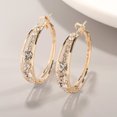 thumbnail image 1 of DPTALR Women Exaggerated Zircon Temperament Earrings Ear Clips Ladies Jewelry, 1 of 3