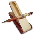 thumbnail image 1 of Luxury Wooden Ballpoint Pen Gift Set With Business Pen Case Display, Nice Writing Pen With-Yvan, 1 of 5