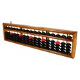 thumbnail image 4 of Shisuyan Retro Abacus Traditional Chinese Abacus Math Learning Tool Counting Tool (17 Column), 4 of 9