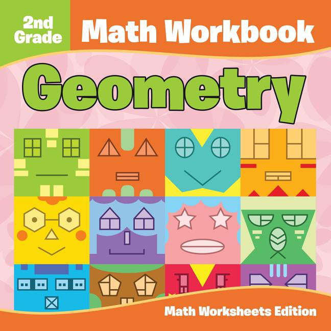 2nd grade math workbook geometry math worksheets edition paperback walmart com