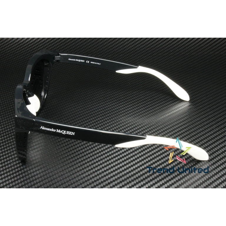ALEXANDER MCQUEEN AM0295SK 002 Square Black White Grey 55 mm  display picture 2