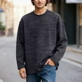 thumbnail image 2 of VJATTWR Men's Long Sleeve Graphic Tee with Pocket, Novelty Print On Chest, Fun Casual Shirt L, 2 of 4