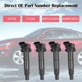 thumbnail image 4 of Bobinas de encendido LCWRGS para Toyota Camry Matrix RAV4 Solara, 4 of 7