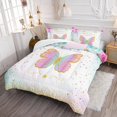 thumbnail image 2 of CVHOUSE Butterfly Bedding Set,Butterfly Comforter Twin,Butterfly Comforter Set, 2 of 7