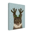 thumbnail image 2 of Trademark Fine Art 'Calico Cat and Antlers' Canvas Art by Fab Funky, 2 of 4
