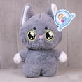 thumbnail image 2 of Gato Wiki de Peluche 20cm Negro PELUCHERIA, 2 of 5