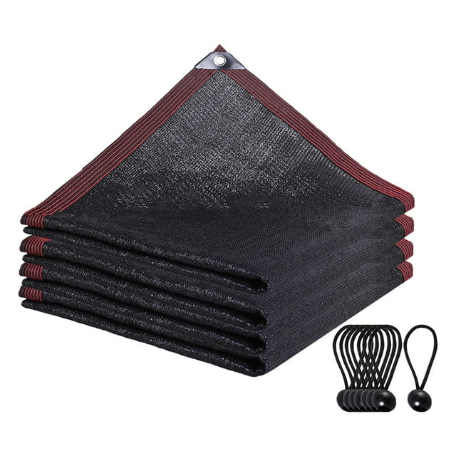 Malla de sombra con protección solar al 9 % y resistente a los rayos UV para exteriores, ideal para invernaderos. 2x2 metros
