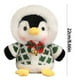 thumbnail image 3 of Adornos navideños, adornos navideños, regalos navideños, juguete, lindo muñeco de pingüino navideño, pequeño muñeco de pingüino de peluche, 3 of 3
