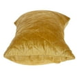 thumbnail image 6 of Parkland Collection Milo Transitional Quilted Yellow Throw Pillow, 6 of 7