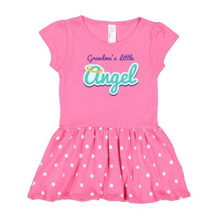 

Inktastic Grandma s Little Angel Gift Toddler Girl Dress