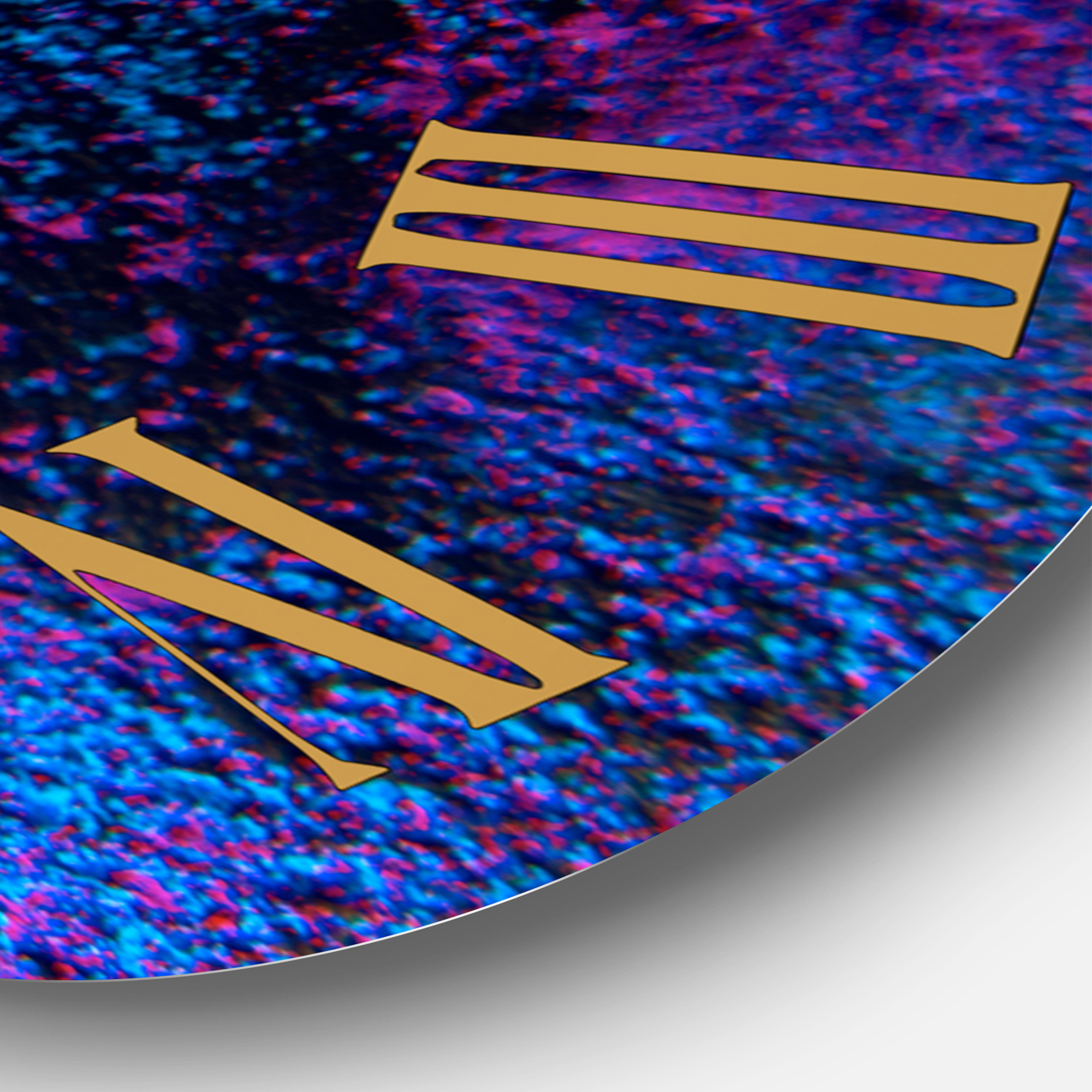 Designart 1 in Modern,Contemporary Wall Clock