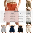 thumbnail image 7 of Women's Bermuda Long Shorts with Pockets, 9" Wide Leg Knee Length Shorts for Women, Walking Casual Workout Bottoms, 7 of 7