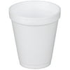 Dart Disposable Drinking Cup White Styrofoam 8 oz. 1000 Ct 8J8