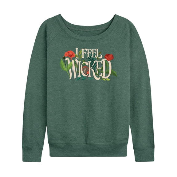 Wicked: Part 2 -  Elphaba  - Women's French Terry Long Sleeve Pullover