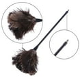 thumbnail image 2 of Ostrich Duster Feather Cleaning Brush with Long Handle Computer Dust Removal for Home Bedroom Dormitory Keyboard Gap Cleaner Brush Tool, 2 of 10