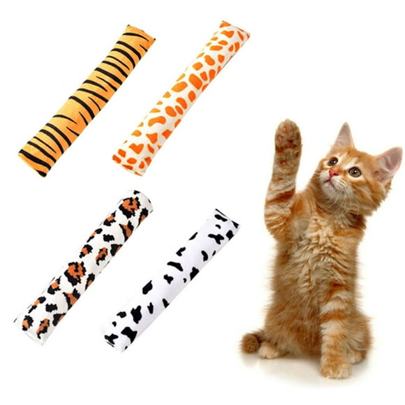 LiMimmuu Cat Pillow Plush Pillow Patterned Pet Pillow Built-in Sound Bite Resistant Cleaning Relieve Boredom Emotional Comfort