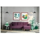 thumbnail image 1 of Sala Modular Reversible De Velvet Morado Modelo Sergey, 1 of 11