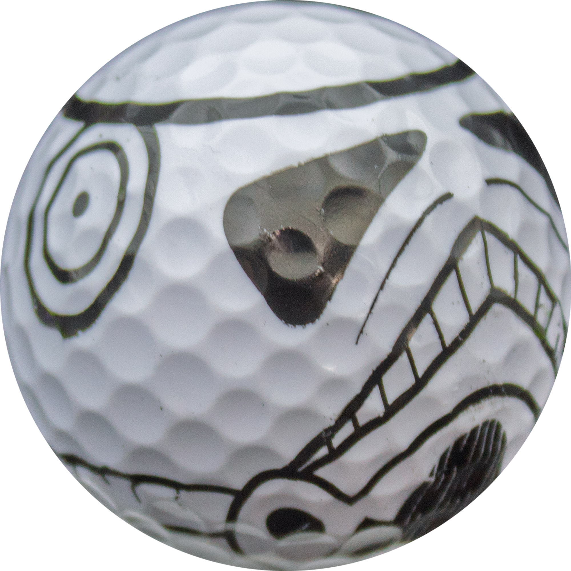 Storm Trooper Golf Balls 12 Pack by GBM GOLF
