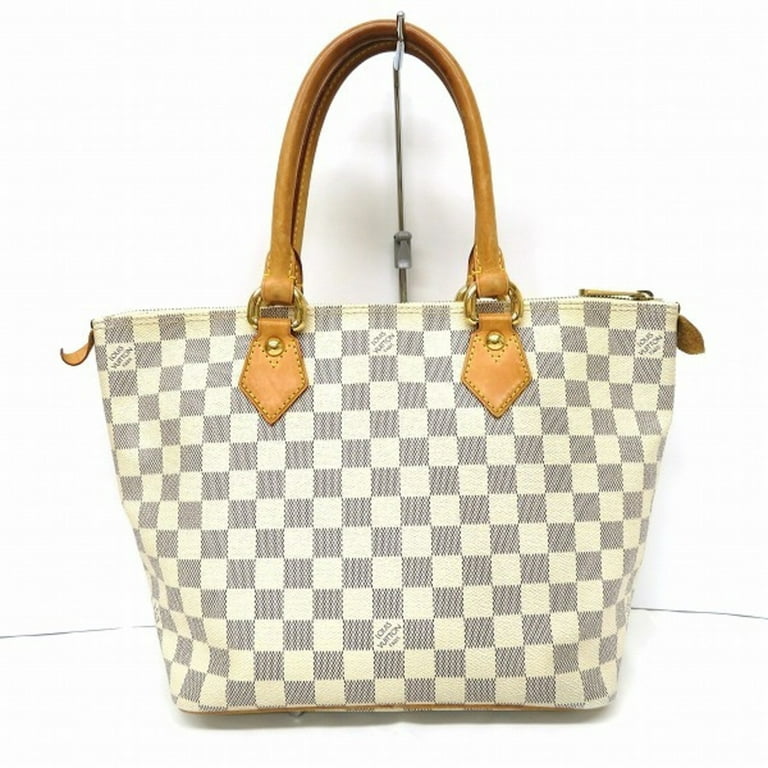 Authenticated Used Louis Vuitton Damier Azur Saleya PM N51186 Bag