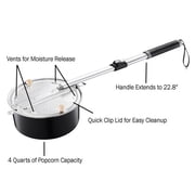 Great Northern Popcorn Stovetop Poppers, Black