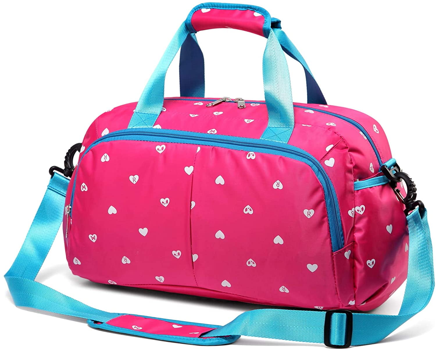 Durable Girls Overnight Duffle Bag for Weekend Travel Little Kids Women ...