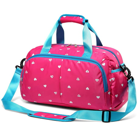 Durable Girls Overnight Duffle Bag for Weekend Travel Little Kids Women ...